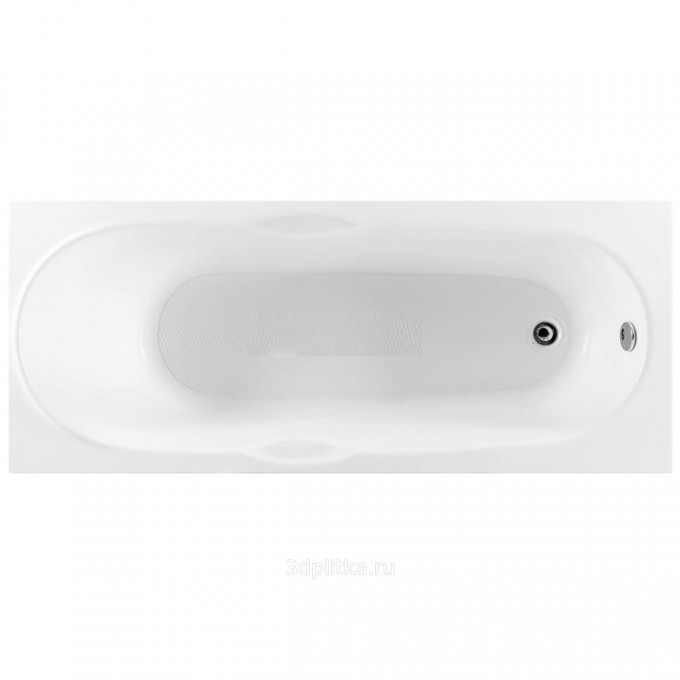 Акриловая ванна AQUANET Dali 160x70 с экраном (с каркасом), 00239538+00239388