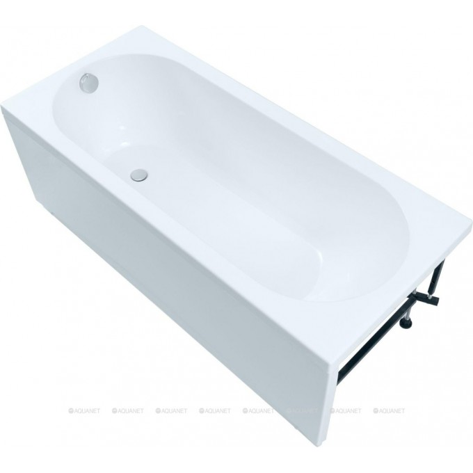 Акриловая ванна AQUANET Lotos 170x75 с экраном с каркасом 00311882+00243514