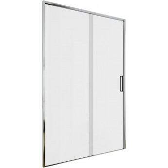 Душевая дверь AQUANET Pleasure Evo 120 AE65-N120-BT профиль черный, прозрачное стекло