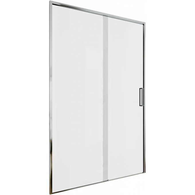 Душевая дверь AQUANET Pleasure Evo 120 профиль черный, прозрачное стекло AE65-N120-BT