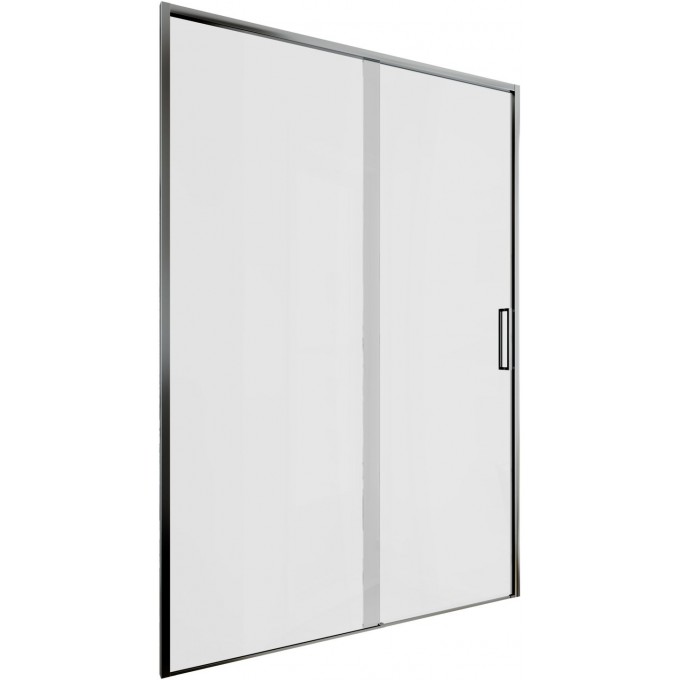Душевая дверь AQUANET Pleasure Evo 130 профиль черный, прозрачное стекло AE65-N130-BT