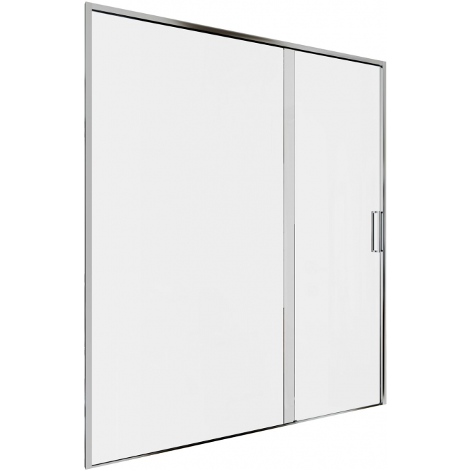 Душевая дверь AQUANET Pleasure Evo 160 профиль черный, прозрачное стекло AE65-N160-BT